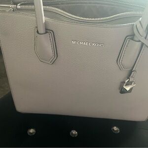 Michael Kors Large Mercer Bag-Grey